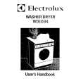 ELECTROLUX WD1034 Instrukcja Obsługi