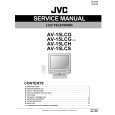 JVC AV151CS Instrukcja Serwisowa