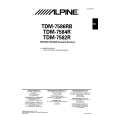 ALPINE TDM-7586RB Instrukcja Obsługi