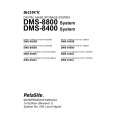 SONY DMS-8400D Instrukcja Serwisowa