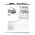 SHARP QT-CD180W(RD) Instrukcja Serwisowa