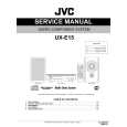 JVC UX-E15 for EB Instrukcja Serwisowa