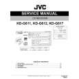 JVC KD-G617 for EU,EE,EN Instrukcja Serwisowa