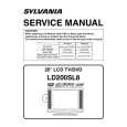 SYLVANIA LD200SL8 Instrukcja Serwisowa
