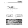 ONKYO TX8511 Instrukcja Obsługi