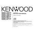KENWOOD KDCX717 Instrukcja Obsługi