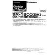 PIONEER SX1500A BK Instrukcja Serwisowa