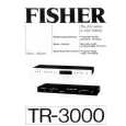 FISHER TR-3000 Instrukcja Obsługi