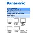 PANASONIC CT32G8 Instrukcja Obsługi