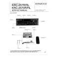 KENWOOD KRC257RL Instrukcja Serwisowa