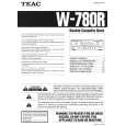 TEAC W780R Instrukcja Obsługi