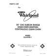 WHIRLPOOL SS630PER1 Katalog Części