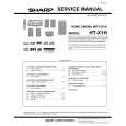 SHARP HTX1H Instrukcja Serwisowa