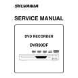 SYLVANIA DVR90DF Instrukcja Serwisowa