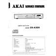 AKAI CD-A305 Instrukcja Serwisowa