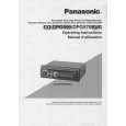 PANASONIC CQDPG590EUC Instrukcja Obsługi