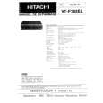 HITACHI VT-F182EL Instrukcja Serwisowa