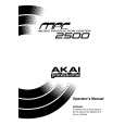AKAI MPC2500 Instrukcja Obsługi