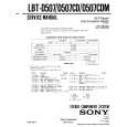 SONY LBT-D507CD Instrukcja Serwisowa