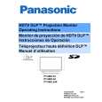 PANASONIC PT50DL54 Instrukcja Obsługi