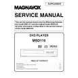 MAGNAVOX MSD115 Instrukcja Serwisowa