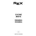 REX-ELECTROLUX RX56MSA Instrukcja Obsługi