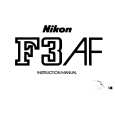NIKON F3AF Instrukcja Obsługi