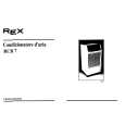 REX-ELECTROLUX RCB7 Instrukcja Obsługi