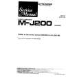 PIONEER M-J200HEWZIW Instrukcja Serwisowa