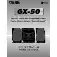 YAMAHA GX-50RDS Instrukcja Obsługi