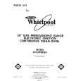 WHIRLPOOL SF330PERW0 Katalog Części