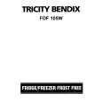 TRICITY BENDIX FDF105 Instrukcja Obsługi