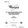 WHIRLPOOL SF376PEWW2 Katalog Części