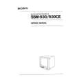 SONY SSM-930CE Instrukcja Serwisowa