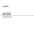 DENON DN-D4500 Instrukcja Obsługi