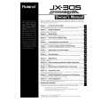 ROLAND JX-305 Instrukcja Obsługi