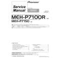 PIONEER MEH-P7100R/EW Instrukcja Serwisowa