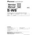 PIONEER S-W8/LBXTW/E Instrukcja Serwisowa