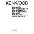 KENWOOD KDC-W434GY Instrukcja Obsługi