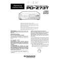 PIONEER PD-Z73T/HPW Instrukcja Obsługi