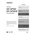 ONKYO DVSP303E Instrukcja Obsługi