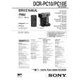 SONY DCR-PC10 Instrukcja Serwisowa