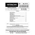 HITACHI 60CX29B Instrukcja Serwisowa