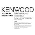 KENWOOD 00271-13000 Instrukcja Obsługi