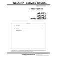 SHARP AR-PE2 Katalog Części