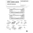 KENWOOD KRCX838 Instrukcja Serwisowa