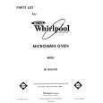 WHIRLPOOL MT1850XW0 Katalog Części