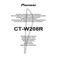 PIONEER CT-W208R/HYXJ5 Instrukcja Obsługi