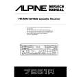 ALPINE 7281R Instrukcja Serwisowa