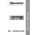 ROADSTAR RC859GD Instrukcja Serwisowa